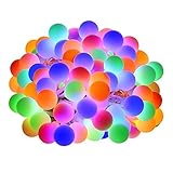 Uping フェアリーストリングライト　防水LEDライト ボールライト12メートル 100 LED　イルミネーション　LEDライト　コンセント式　低電圧 (マルチカラー)