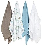 (ウィーゴアミーゴ) weegoamigo おくるみ 4枚セット 4 pack Muslin キャンプアウト 2412