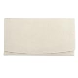 [米七] リネンお札入れ マルチケース 薄型 財布 コンパクト 軽量 仕切り付き ベージュ