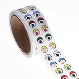 BCP Eyeステッカーラベル-1000ペア1ロールあたり SEW-EYE-SKR