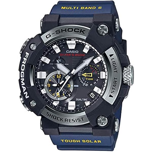 Amazon.co.jp: Casio GWFA1000-1A2 Frogman メンズウォッチ ブルー