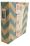 Sn@p! Burlap Binder 6"X8"-Teal (並行輸入品)