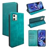 適用 Moto G64 5G / G64Y 5G ケース 手帳型 適用 moto g64 5G 手帳型ケース スマホケース カバー 手帳型 PUレザー カード収納 財布型 耐衝撃 ケース マグネット スタンド機能付き 5色(適用 moto g64 5G ケース 手帳型) (グリーン)
