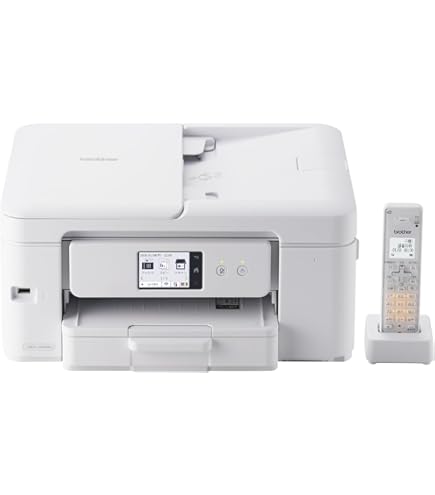 【brother】複合機/ホワイト/Wi-Fi/電話/ファックス/スキャナ MFC-J739DN/DWN（電話機付き複合機） | インクジェット