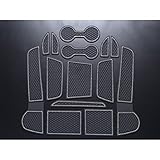 [Accesments] ミツビシ アウトランダー GF8W GF7W GG2Wパーツ アクセサリー マット 滑り止めシート ラバーマット ラバーポケットマット 輝くクリスタル 異音防止 14P