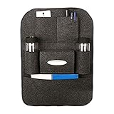 [Present-web] 車用 ハイクラス 車載 ポケット 高級感 マルチ 車中泊 車内 上質 インテリア 内装 カー用品 便利 【ディープグレー】