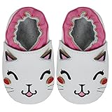 Kimi + Kai Kids Soft Sole Leather Crib Bootie Shoes - 0-6 Months