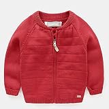 New Kids Cotton Knit Zipper Jacket -6T