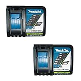 [充電工具ACセット] マキタ急速充電器 DC18RC 2台 (14.4V/18V用)　Moldexお試し耳栓付