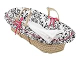 Cotton Tale Designs Moses Basket, Girly by Cotton Tale Designs