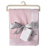 Living Textiles Cell Blanket, Pink by Living Textiles