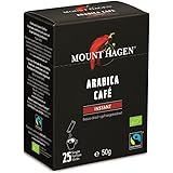 マウント ハーゲン オーガニックフェアトレード インスタントコーヒー スティック 50g(2g×25P)