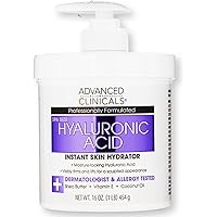 Amazon | 【日本公式】 Advanced Clinicals ヒアルロン酸 クリーム