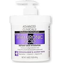 Amazon | 【日本公式】 Advanced Clinicals ヒアルロン酸 クリーム