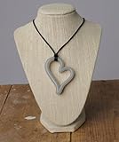 Teethease Heart Pendant - Gray by Teethease [並行輸入品]