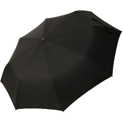 FANACAN Fold-in-3-Seconds Shape Memory Umbrella – Compact Travel Umbrella, Windproof & Rainproof, Auto Open & Close, Strong F