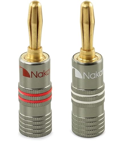 Amazon | Audioquest SureGrip 100 BFA/バナナプラグ 12個パック