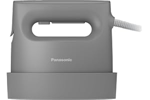 パナソニック スチームアイロン 衣類スチーマー NI-FS60A-H カームグレー 360°パワフルスチーム コンパクトタイプ プレスもできる2WAY 脱臭 除菌