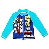 ☆★きかんしゃトーマス国内正規品★☆男の子UV加工ラッシュガードきかんしゃトーマスジャケット80cm:90cm:95cm (80cm)