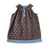 SOULEIADO ツイルジャンパースカート ブラウン 80cm 47394