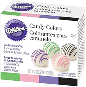 Amazon Wilton ウィルトン ガーデンキャンディカラー 4色セット チョコレート用カラー 馬嶋屋菓子道具店 ホーム キッチン 通販