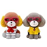 Cute着用メガネ子犬型貯金箱ウェディングXmasクリスマス誕生日バレンタインギフト