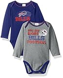 2パック長袖ボディースーツ