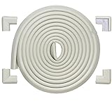 HuanX35 6.5Ft Edge Protectors + 4 Corner Cushion Baby Safety Edge Corner Cushion Anti-Collision Angl