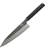 Amazon | 漁川 牛刀包丁 【切付型包丁】 【剣型牛刀】【刃渡り240