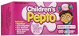 海外直送品Pepto-Bismol Pepto-Bismol Children Chewable Tablets Bubble Gum Flavor, Bubble Gum Flavor 24 tab