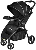 RECARO 444.01.ONYX Performance Marquis Luxury Stroller, Onyx by Recaro