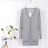 [XINXIKEJI]カーディガン レディース ロング ドル丈 春夏秋 シンプル 羽織り ブラウス フォーマル おしゃれ 薄手 体型カバー ストール UVカット 日焼け 冷房対策 防寒 彼女 母の日 