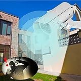 emulational dummy cctv outdoor security camera with 18 red