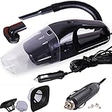 12 V 120 W Multi-Usage 自動車 Office Home ハンドヘルドウェット＆ドライバキュームクリーナー黒