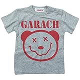 《初夏盛夏対応》 GARACH(ギャラッチ) 天竺smile please半袖Tシャツ 95cm/Mg NO.AH-1721311
