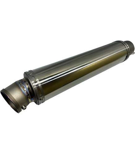 Amazon | RRealize 汎用サイレンサー 100φ×450mm 差込径 60.5φ