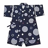 甚平スーツ キッズ ボーイズ 男の子　子供 夏物 ドラゴン 花火 和柄 水玉 夏祭り fo-jink110cmNo.13