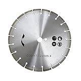 コンクリートカッター用ダイヤモンドブレード 単品 1枚 外径約302mm 12インチ 内径約25.4mm 穴径約25.4mm 刃厚約3mm ブレード コンクリートカッター アスファルトカッター 舗装カ