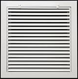 10 " x 10 "アルミニウムReturnフィルタグリル – Easy Airフロー – Linearバーグリル