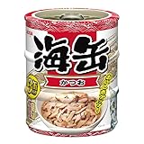 アイシア　海缶ミニ３Ｐかつお　６０ｇ×３缶
