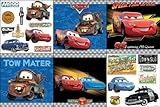 Blue Mountain Wallcoverings 31720452 Cars Victory Lane Blue/Grey Self-Stick Decorating Kit [並行輸入品]