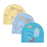 cm-trading 子供 帽子 ニット帽 キッズ キャップ 男の子 女の子 新生児帽子 日よけ帽子 赤ちゃん 出産祝い アウトドア 紫外線対策 uv 帽子 3点セット アイスキャップ