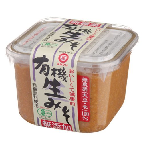 マルマン 有機生みそ 無添加 白