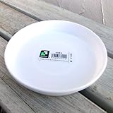 受け皿[ソーサー]：5号浅皿（白）10枚セット ノーブランド品