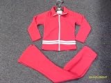 Gorgeous Verona Girls Full Hipster Suit / Cool Tracksuit in Red (Medium) by Verona
