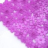 フィールドの花バスマット – パープル