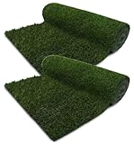 ottostyle.jp 【2個セット】 人工芝 グリーンターフ 1mx3m (ロールタイプ) 【水やり・肥料・草取り不要】 本物の芝生のようなリアルな見た目と質感！