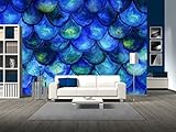 wall26 – 緑のクリーパーPlant on aホワイト壁で美しい背景 – 取り外し可能な壁の壁画|自己粘着Large壁紙- - - - - - - 66"x96" WMR-WP-X-DC46-6