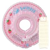 Swimavaスイマーバ【日本正規品】うきわ首リング＆美人家オリジナルレッグウォーマー (スイマーバピンクベリー+美人家オリジナル ベビー用レッグウォーマー)