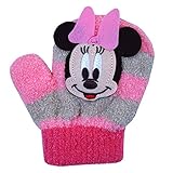 ディズニー ベビーサイズ ミトン手袋 笛つき ニット手袋 防寒 雪用手袋 雪遊び 冬物 スキー fo-ngr1 ミニー